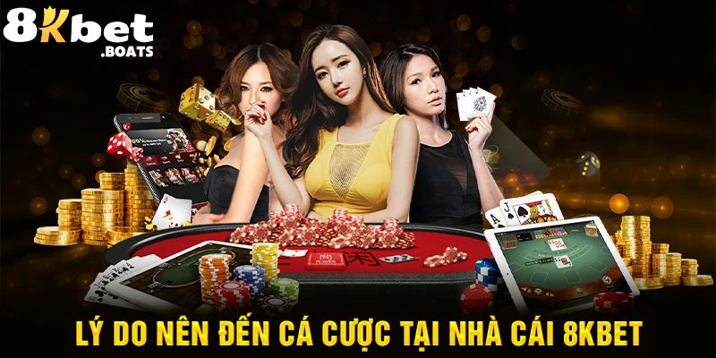 Lý do nên đến cá cược tại nhà cái 8KBET